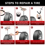 Flat Tire Repair Kit Heavy Duty Tire Plug Kit